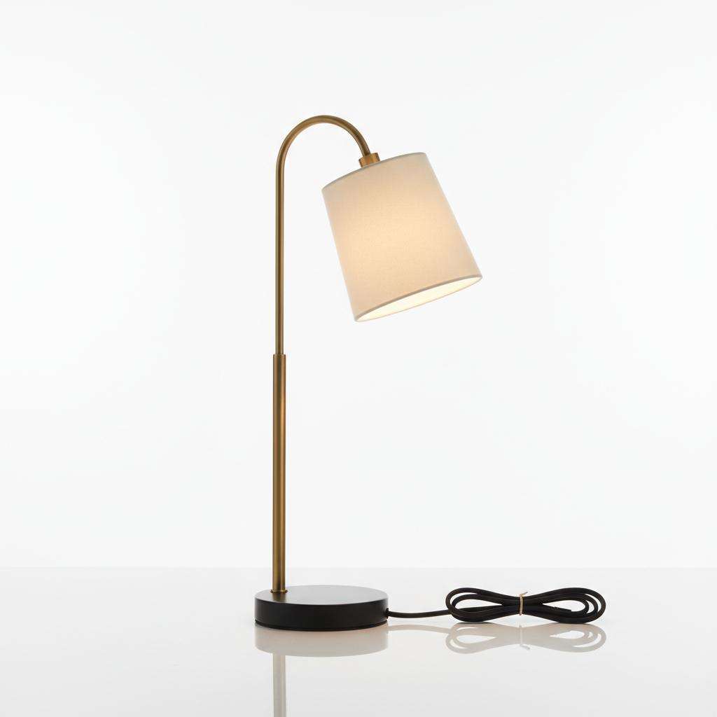Metal Sidetable Lamp